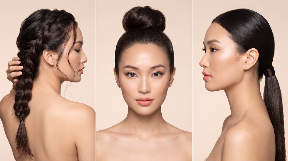 3 cách tạo kiểu tóc uốn kết hợp thắt bím đơn giản và thanh lịch