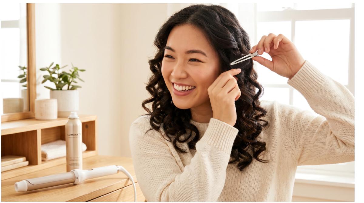 Bí quyết giữ nếp tóc uốn giả bền đẹp suốt cả ngày