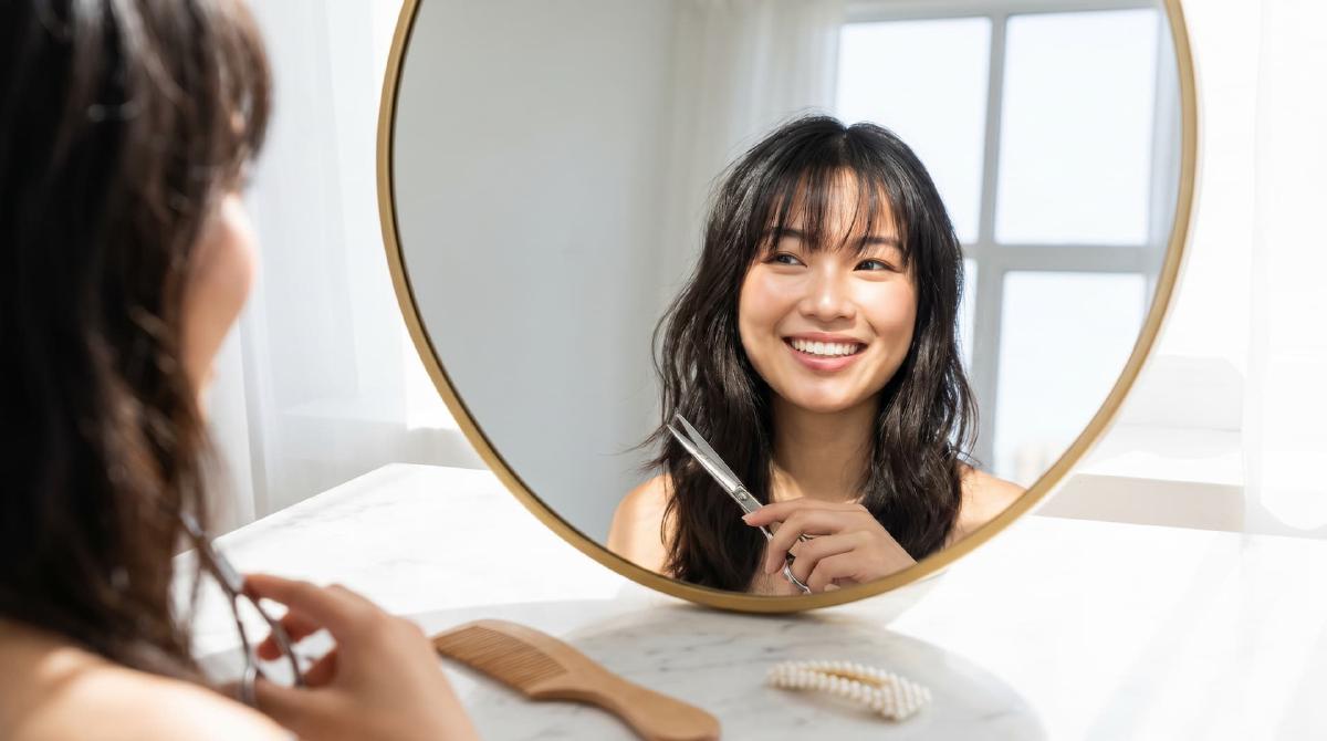 Tự Cắt Tóc Mái Tại Nhà Dễ Dàng Với 3 Kiểu Phổ Biến Nhất